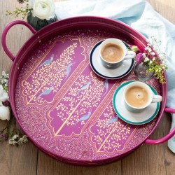 SM9001_Scalloped Arch Large tin Tray _Sara Miller